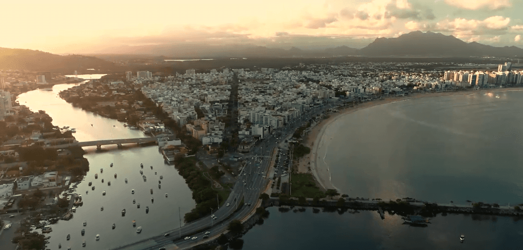 Vista aérea de Vitória